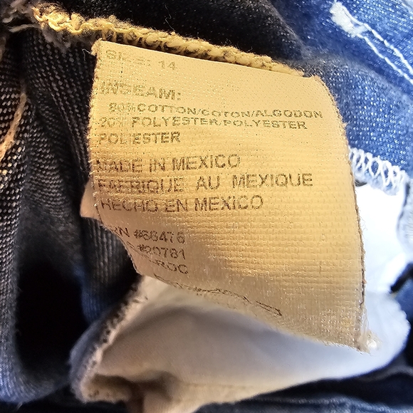 90s Original Tommy Hilfiger Dark Blue Jeans Calling All Millenials! - Picture 7 of 7